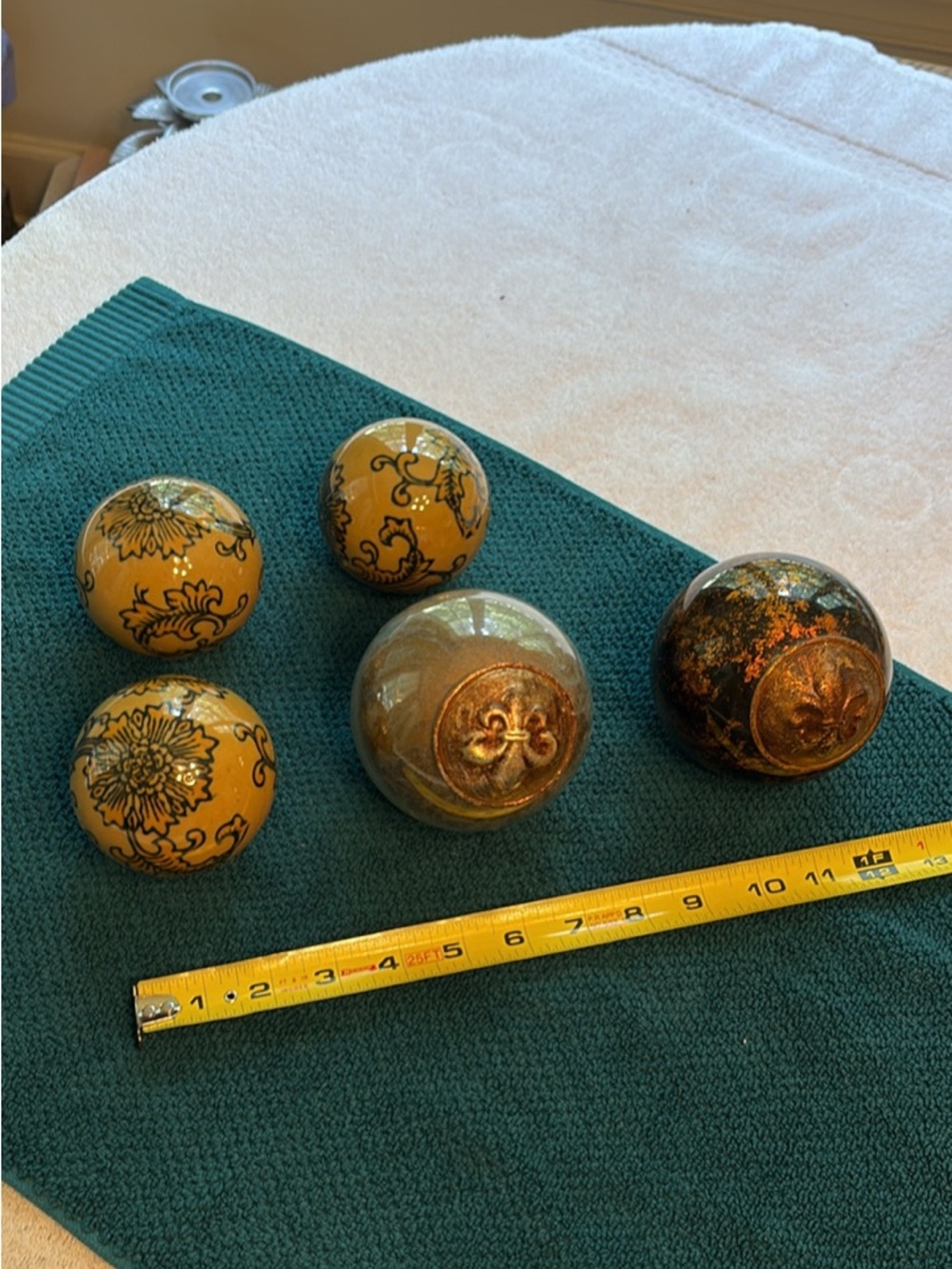 Porcelain Bowl Filler Orbs
